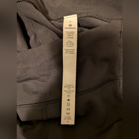 NWOT Lululemon Speed Up Tights Leggings With Pockets - Picture 2 of 9